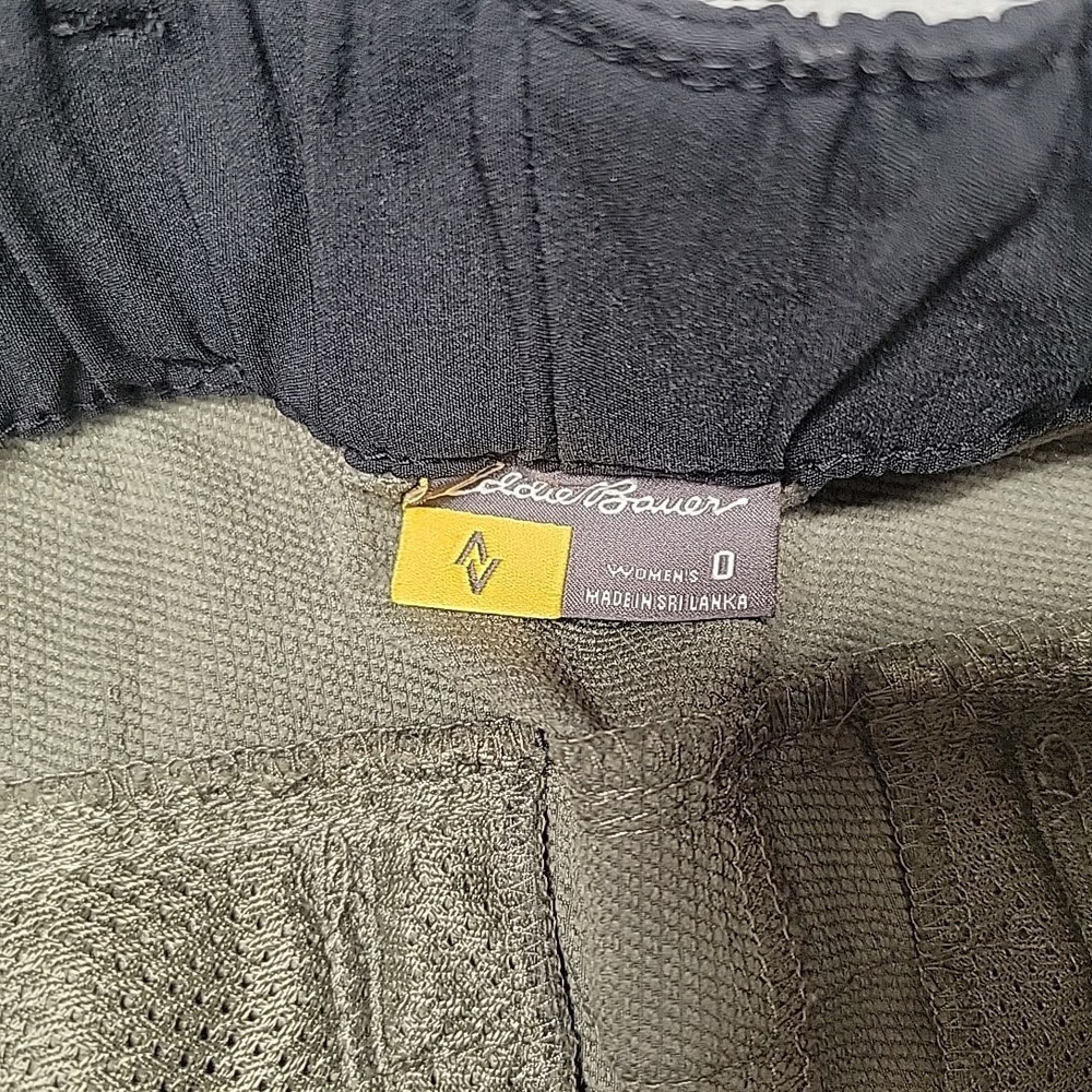 Eddie Bauer Pants Womens 0 Multicolor Convertible Hiking Camping Outdoor - Picture 6 of 15